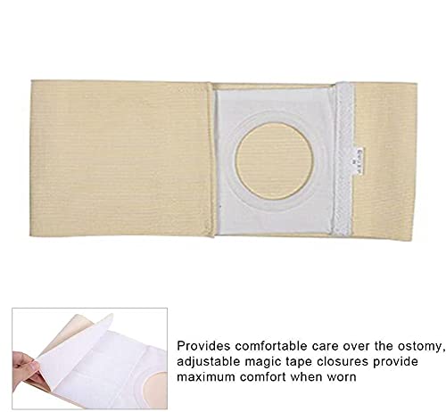 Nlight Cinturón De Ostomía,Cinturón De Soporte De Hernia De Ostomía Cinturón De Bolsa De Colostomía,Soporte De Sujeción Abdominal para Pacientes con Colostomía para Prevenir La Apertura,S