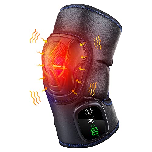 Nlight Rodillera Térmica para Terapia,Almohadilla Térmica Eléctrica USB para El Dolor De Rodilla,Calentadores De Rodilla para Calentador De Articulaciones,Calambres,Músculos Rígidos Y Distensiones