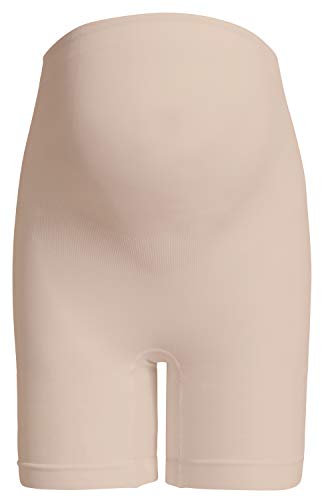 Noppies Kids Seamless shorts long - Ropa interior para mujer, Beige (Natural C018), M/L