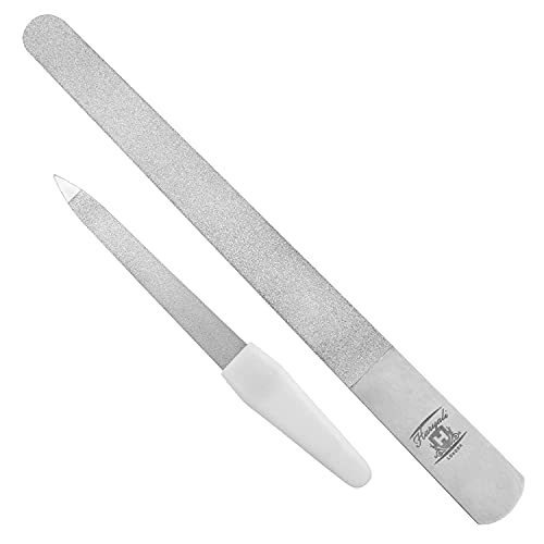 Nuevo Mejor Calidad Deb De Diamante Lima Para Uñas & Footdresser - Doble Cara diamante Sellador - Podología Cuidado de pies Instrumentos - 20 cm - Garantía De Por Vida