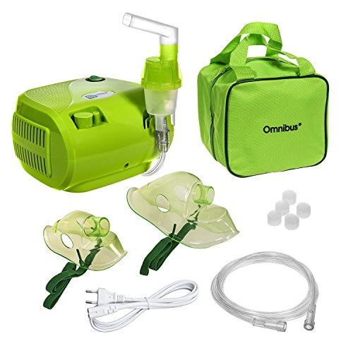 Omnibus BR-CN116B - Inhalator nebulizador, de color verde