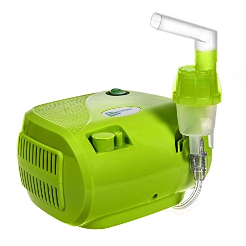 Omnibus BR-CN116B - Nuevo inhalador compresor Inhalador compacto para inhaladores bebe electrico dos enchufes UK EU (verde)