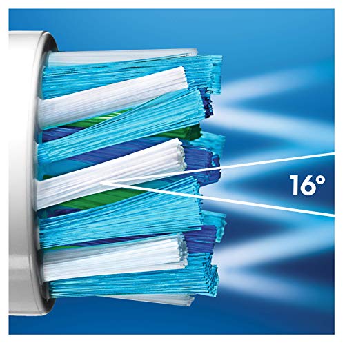 Oral-B CrossAction Cabezales de Recambio, Pack de 8 Recambios Originales para Cepillos de Dientes Eléctricos