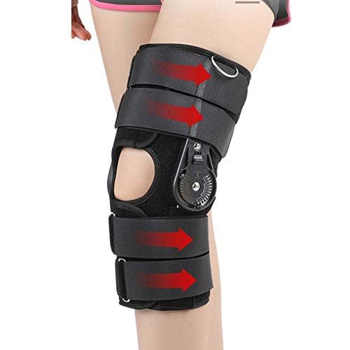 Ortesis de rodilla, férula de rodilla, rodillera, protector deportivo para la estabilidad de la rodilla, ayuda de recuperación, alivio del dolor de tendinitis, soporte de ligamento, hiperextensión