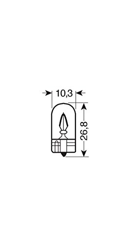 Osram 2827 Lámpara con Pinzamiento para Camiones