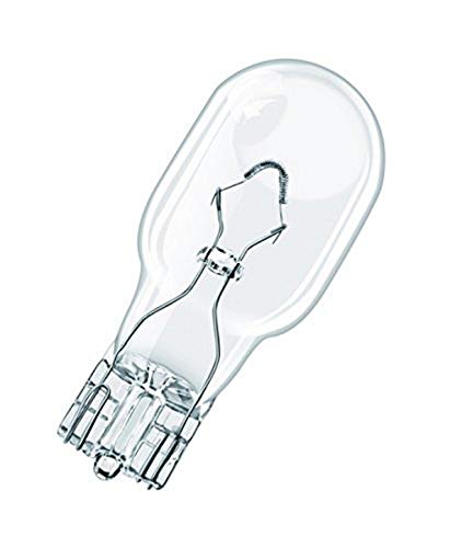 OSRAM 921 Lámpara de Pinzamiento con Casquillo de Cristal, 12 V