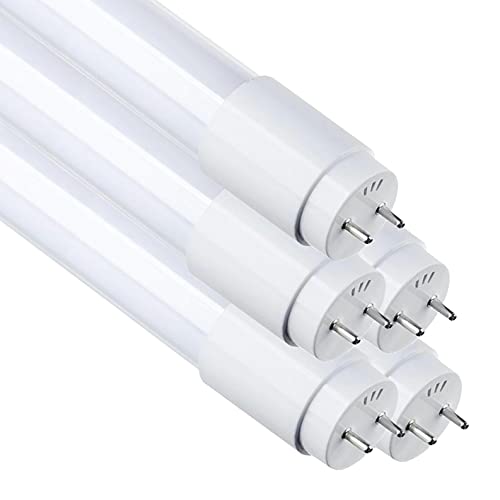 Pack 5x Tubo LED 60 cm, 9W, Color Blanco Frio (6500K). Cebador LED Incluido. T8 Standard, 900 Lumenes.