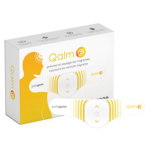 Paingone Qalm, previene y alivia las migrañas, migraña en relieve, migraña tratamiento, migraña electroda, migraña de cabeza, alivio migratorio PG- PAINGONE QLM