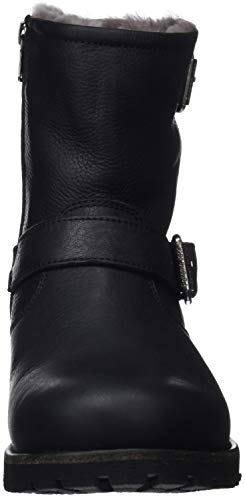 Panama Jack Faust Igloo, Botas Estilo Motero Hombre, Negro (Negro C18), 43 EU