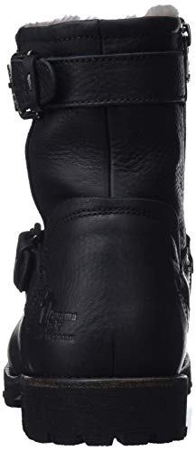 Panama Jack Faust Igloo, Botas Estilo Motero Hombre, Negro (Negro C18), 43 EU