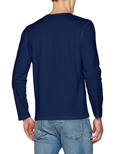 Pepe Jeans Eggo Long PM501321 Top de Manga Larga, Azul (Navy 595), Medium para Hombre