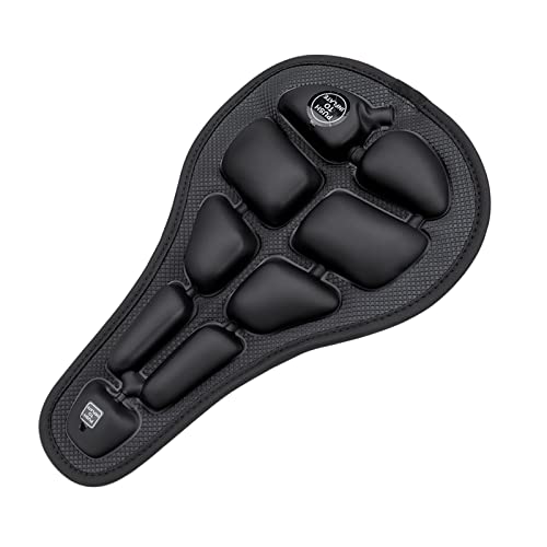 perfeclan Cojín de Esponja 3D para Asiento de Bicicleta Cojín Suave La Funda de sillín de Bicicleta de Ejercicio más cómoda Se Adapta a Bicicletas de Carretera