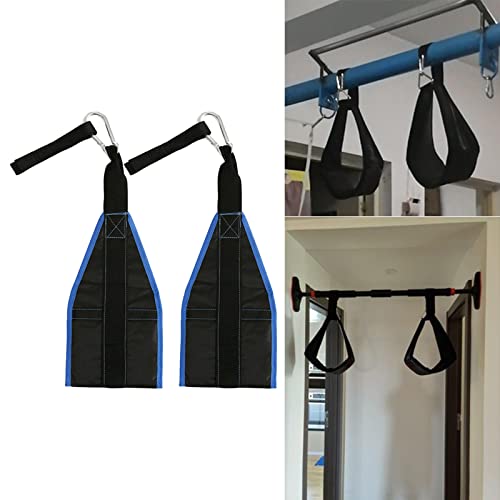 perfeclan Fitness AB Straps Chinning Bar Correas de Levantamiento de Pesas Abdominales para Hombres Ejercitador casero - Azul Negro