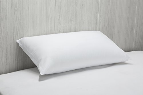 Pikolin Home - Almohada de fibra de firmeza alta con funda desenfundable antiácaros y transpirable recomendada para dormir de lado