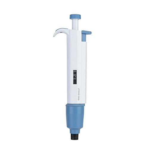 Pipetas de Volumen M5000, Micropipeta, de Un Solo Canal, Manual Ajustable, Volumen Variable, Pipetas Micro Pipeta Autoclavable, Pipeta de Volumen 1000-5000ul