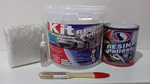 Plainsur Resina De Poliester Kit De 1 Kilogramo Cubo