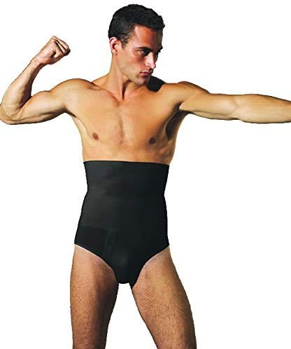 por LUMBARWEAR WELLNESS Slip Hombre, para el Dolor de Espalda, Lumbago, Prenda Ideal Post-Operatoria. Cómoda y Termodinamica Prenda para Deportistas. (S, Natural)