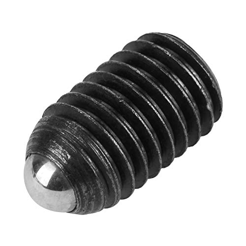 Posicionadores de bola M10 10 Uds Rosca de tornillo Hexagonal Resorte Tornillos de cabeza de bola aptos para abrazaderas(M10*20)