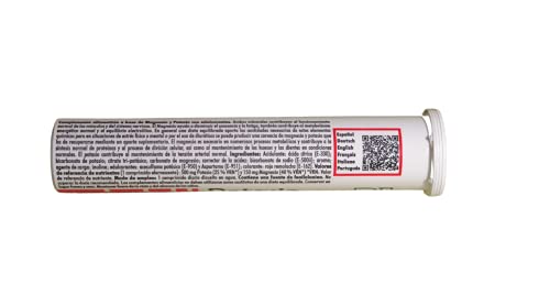 POTASIO MAGNESIO PH 500 mg/150 mg para disminuir el cansancio y mejorar el rendimiento físico