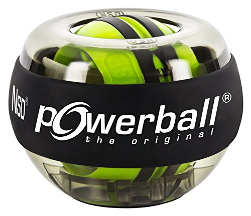 Powerball the original® Handtrainer Autostart Powerball, Unisex, Negro Transparente