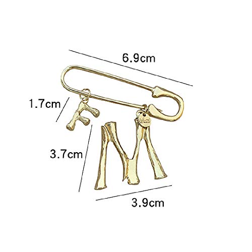 QLSN Broche Pin Mujeres Accesorios Estilo Niñas Joyas Brooch Broche para Mujer con Cuello Alzado Y Hebilla Accesorios Antideslizantes para Traje