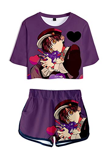 QYIFIRST Yugi Amane Jersey de animadora de manga media para barandilla y cosplay, color lila, talla S