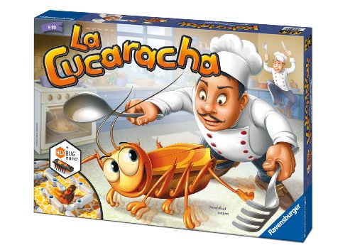 Ravensburger La Cucaracha, Juego de mesa, 2-4 jugadores, Edad recomendada 6+ (22228)