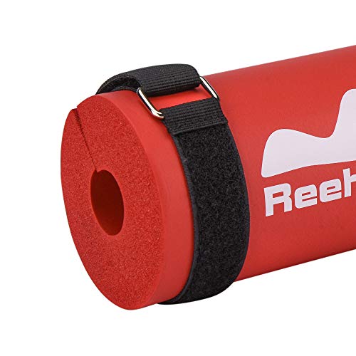 REEHUT Almohadilla Barra Gimnasio Protector Barbell Squat Pad - Almohadilla de protección ergonómica Avanzada para Cuello y Hombros para Sentadillas, Sentadillas y Empuje de Cadera