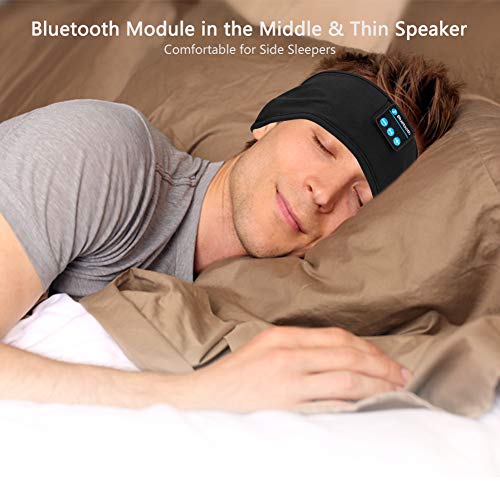 Regalos Hombre Originales Auriculares para Dormir, Bluetooth V5.0 Deportes Diadema con Ultrafinos HD Estéreo Altavoces para Musica Correr Senderismo Ideas Regalo para Papa Novio Navidad