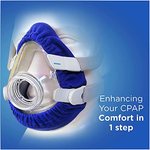 RespLabs Forros para CPAP Máscara Facial Completa - Paquete de 12, Universal - Fundas de cojín compatibles con las mascarillas ResMed AirFit, AirTouch, F20, F10, Mediana, Grande y Philips Respironics