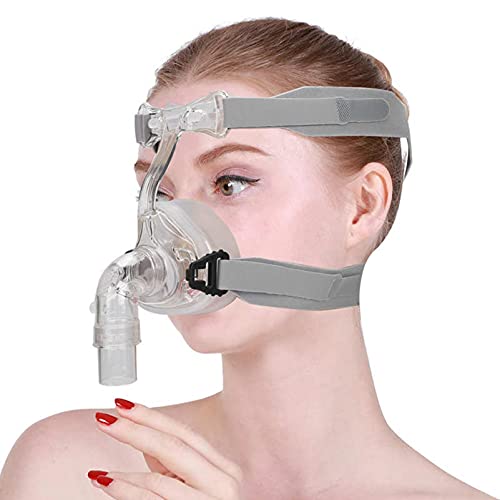 RGHS Máquina De Respiración Universal para La Cabeza, Máquina De Respiración Protector Facial Cinturón para La Cabeza Silicona Antirronquidos, Banda para La Cabeza De Repuesto del Ventilador