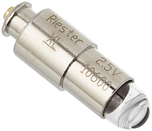 Riester 10600, Bombilla XL 2,5 V, para el otoscopio ri-scope F.O. L2/L3 y e-scope F.O., 1 ud