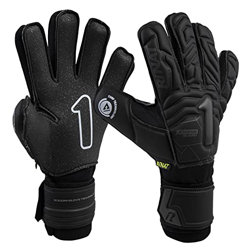 Rinat Xtreme Guard Training Turf Guante de Portero, Juventud Unisex, Negro, 6