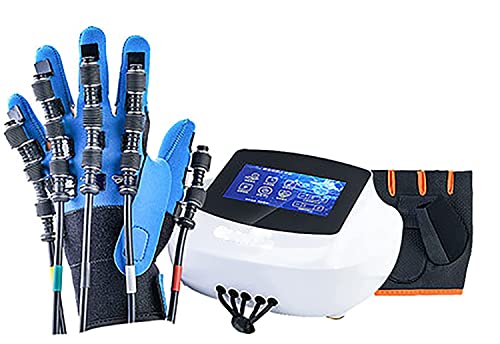 Robot De Rehabilitación Ortesis De Dedos Rehabilitación Eléctrica Guantes De Entrenamiento Auxiliares Para Hemiplejía De Derrame Alisado De Dedos Protector De Protección Para Pacientes Con Disfunción