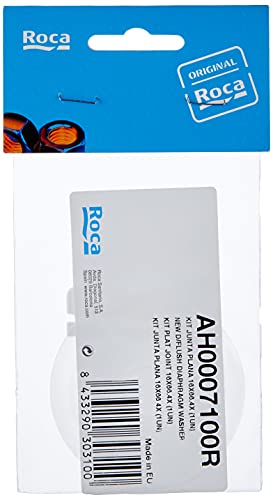 Roca AH0007100R - Kit Junta Plana 16X66.4X (1Un) Recambio - Colleción De Baño - Porcelana - Mecanismos, Colores Surtidos