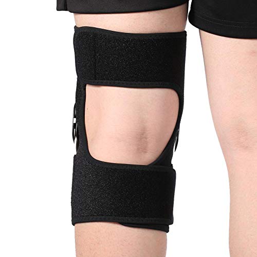 Rodillera de apoyo deportivo protector de piernas para estabilidad, recuperación de la rodilla, soporte de ligamentos, hiperextensión, hombres y mujeres