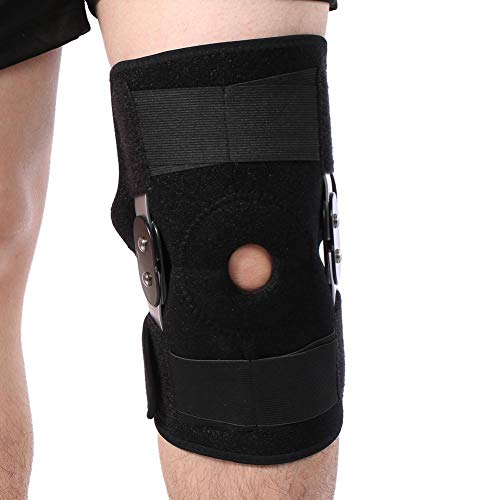 Rodillera de apoyo deportivo protector de piernas para estabilidad, recuperación de la rodilla, soporte de ligamentos, hiperextensión, hombres y mujeres