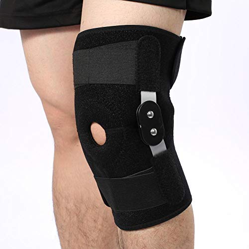 Rodillera de apoyo deportivo protector de piernas para estabilidad, recuperación de la rodilla, soporte de ligamentos, hiperextensión, hombres y mujeres