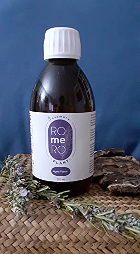 rosemary ROmeRO plant. Agua floral de romero 250 ml. Hidrolato. Alto poder hidratante, calmante y astringente.