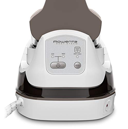 Rowenta Easy Steam VR7260F0 - Centro planchado alta presión 5,5 bares, golpe de vapor de 210 g/min, vapor continuo de 100 g/min suela Airglide con depósito de 1,2 L y Modo Eco, para todos los tejidos