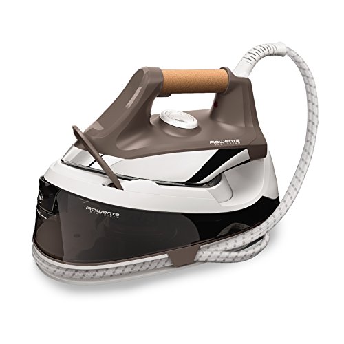 Rowenta Easy Steam VR7260F0 - Centro planchado alta presión 5,5 bares, golpe de vapor de 210 g/min, vapor continuo de 100 g/min suela Airglide con depósito de 1,2 L y Modo Eco, para todos los tejidos