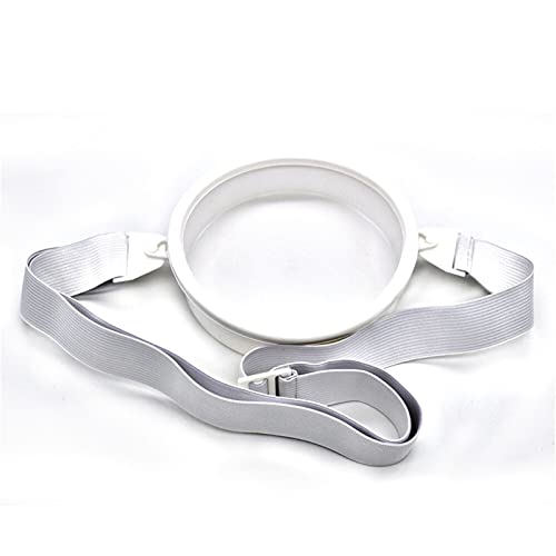 RTYG Ostomy cinturón Transpirable ostomía elástica Hernia cinturón ostomía Impermeable Cubierta estoma Asistencia de baño Ajustable Blanco Cinturón 6.24 (Color : White)