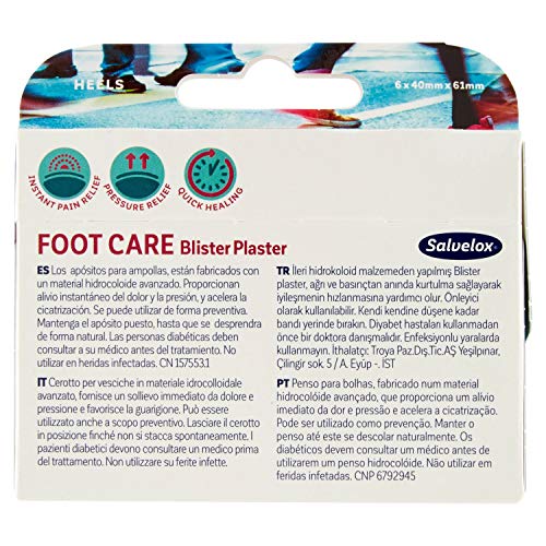 Salvelox Foot Care Aposit Talon Mediu 6 Unidades