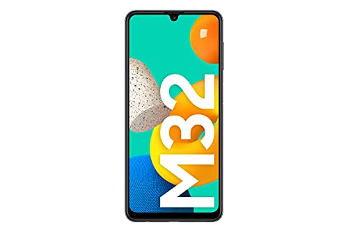 Samsung Galaxy M32, Smartphone Libre, Teléfono Móvil Android con Pantalla Infinity-U FHD sAMOLED de 6,4 Pulgadas, 6 GB de RAM y 128 GB de Memoria, Batería de 5000 mAh White (ES Versión)