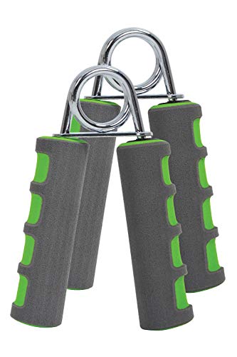 Schildkröt Fitness Set de 2 Entrenadores de Mano e Antebrazo, Verde/gris, 960022