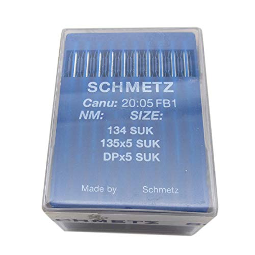 SCHMETZ AGUJA - 100 AGUJAS DE Industrial MÁQUINA DE COSER SCHMETZ 135X5 135X7 DPX5 ELIJA EL TAMAÑO (SCHMETZ DPX5 12/80)