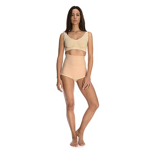 Scudotex 747 Faja de Contención Mujer para Hernias con Pelotte, Beige, Talla 3