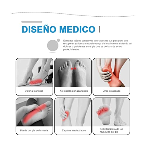 Separadores de dedos del pie | Corrector gel de silicona para Alivio del Dolor de juanetes | Separador dedo del pie para Hallux Valgus dedos de martillo y dedos superpuestos | Pack de 2 unidades