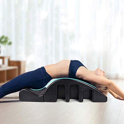 SFSGH Barril Corrector de Columna de Espuma de Arco de Pilates, Camilla de Masaje para Yoga, máquina de corrección de cifosis, reformador de Pilates, Ajuste científico de la Curva de la