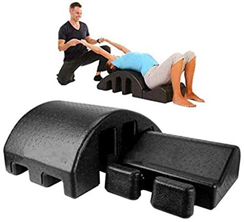 SFSGH Pilates ARC Back Support Massager, Yoga Wedge Massage Bed Dispositivo de corrección de la Columna Vertebral, Alivio del Dolor de Espalda, Corrección de cifosis de alineación de la